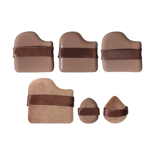 Puderquaste, Fusionsschwamm – 6 Stück, wiederverwendbar, weich, Beauty-Werkzeuge für Foundation, Reise, Contouring, Fusion, Frauen und Mädchen Puderquaste, Fusionsschwamm – 6 Stück, wiederverwendbar, weich, Beauty-Werkzeuge für Foundation, Reise, Contouring, Fusion, Frauen und Mädchen von Generic