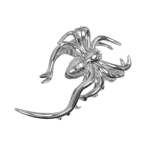 Punk -Klauenklammern - Sturdischer Haifischhaarfänger | Bequeme Spider Jaw Rocker Style Mode Hair Clip, Besorgtes Haarclip Styling Accessoire Für Familienfreunde Kinder Geburtstag Ostern Weihnachten F von Generic