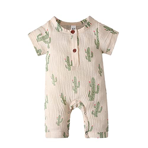Pyjama Junge Baumwolle Outfits Play Jumpsuit Kleinkinderkleidung Kurzarm Strampler Cartoon bedruckte Pyjamas Mädchen schlafen Jungen Strampler Jungen Strampler und Babyset Neugeboren (Green, 3 Months) Pyjama Junge Baumwolle Outfits Play Jumpsuit Kleinkinderkleidung Kurzarm Strampler Cartoon bedruckte Pyjamas Mädchen schlafen Jungen Strampler Jungen Strampler und Babyset Neugeboren (Green, 3 Months) von Generic
