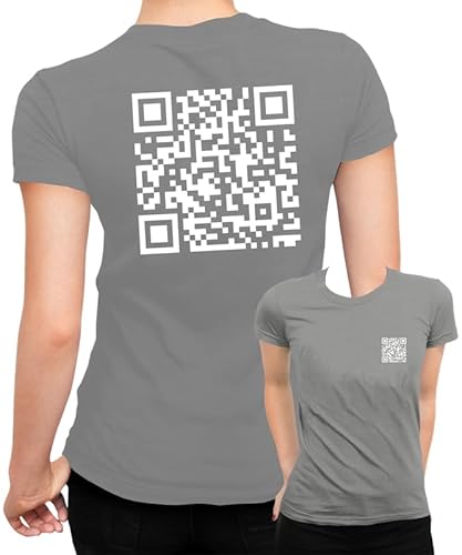 QR-Code Shirt/Hoodie/Sweatshirt – F*** Y** Frecher Style mit Botschaft: Zeig’s mit Humor! Frauen Damen T-Shirt QR-Code Shirt/Hoodie/Sweatshirt – F*** Y** Frecher Style mit Botschaft: Zeig’s mit Humor! Frauen Damen T-Shirt von Generic