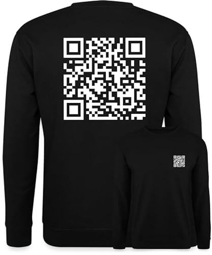 QR-Code Shirt/Hoodie/Sweatshirt – F*** Y** Frecher Style mit Botschaft: Zeig’s mit Humor! Herren Frauen Pulli von Generic