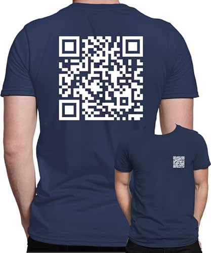 QR-Code Shirt/Hoodie/Sweatshirt – F*** Y** Frecher Style mit Botschaft: Zeig’s mit Humor! Herren Männer T-Shirt QR-Code Shirt/Hoodie/Sweatshirt – F*** Y** Frecher Style mit Botschaft: Zeig’s mit Humor! Herren Männer T-Shirt von Generic