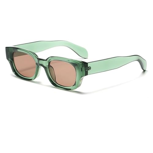 Quadratische Dekorative Sonnenbrille For Herren, Sport, Outdoor, Damen, Fahrer-Sonnenbrille(Green) von Generic
