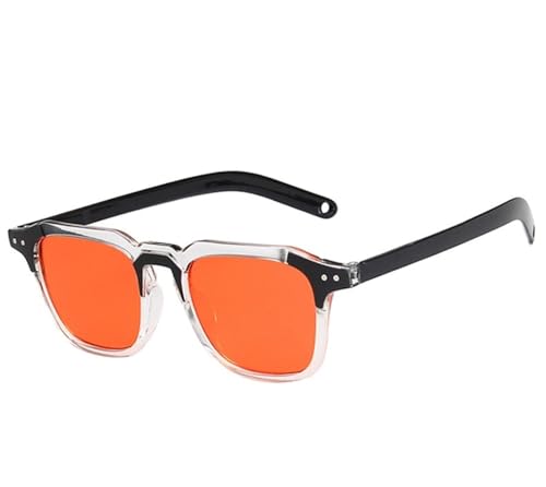 Quadratische Polarisierte Sonnenbrille For Männer Und Frauen Im Outdoor-Urlaub(Orange) von Generic