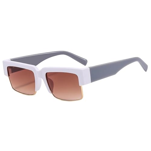 Quadratische Sonnenbrille For Herren For Autofahren, Kleiner Rahmen, For Den Außenbereich, Damen-Sport-Sonnenbrille(Gray) von Generic