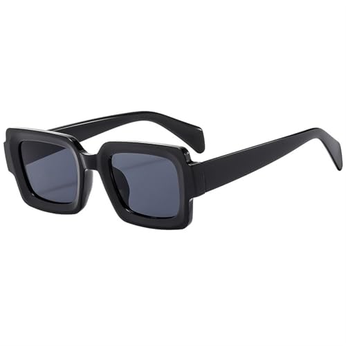 Quadratische Sonnenbrille For Herren Im Freien Damen-Sonnenbrille For Den Urlaub Beim Autofahren Und Sport(Black) von Generic