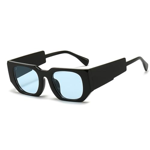 Quadratische Sonnenbrille For Herren Mit Kleinem Rahmen, For Fahrer, Pendler, Outdoor, Dekorative Sonnenbrille(Blue) von Generic