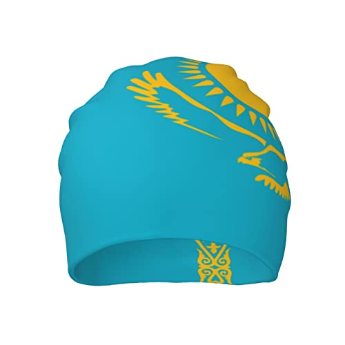 Radmütze Kasachstan Flagge Slouch Hat Stretchy Funktionsmütze Atmungsaktivem Beanie Mütze Für Motorradfahren, Radfahren, Outdoor von Generic