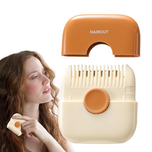 Rasoio Rasoio Finger - Tagged gehackt für Männer, Kämme mit Klinge zum Schneiden und Styling -Haaren | Double Head Combine Rasiermesser, abnehmbares ergonomisches Design, professionelles Werkzeug für von Generic