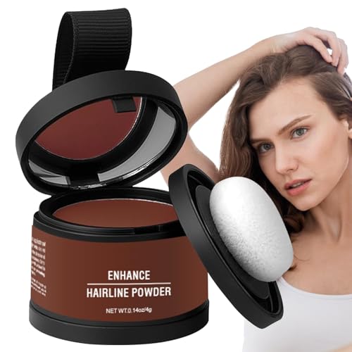Rayit-Pulver, Haar-Texturpulver für Frauen, Haar-Textur-Puder mit Applikator, Abdeckung zum Auffrischen der Wurzeln, wasserdicht, Schattierungs-Korrektor für graues Haar von Generic