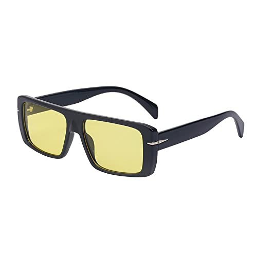 Rechteckige Sonnenbrille für Männer und Frauen, quadratische Sonnenbrille, weibliche Sonnenbrille, männlich, Uv400 Generic908 von Generic