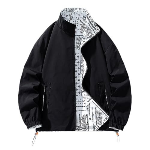 Regenbekleidung üBergrößEn Regen Jacke Wandern Hemdjacke MäNner Laufjacke Regen Herren Test Skianzug Herrn Atmungsaktive Jacke Herren Test Winter Jacket Herren Regenjacke 20000 Mm WassersäUle Herren von Generic