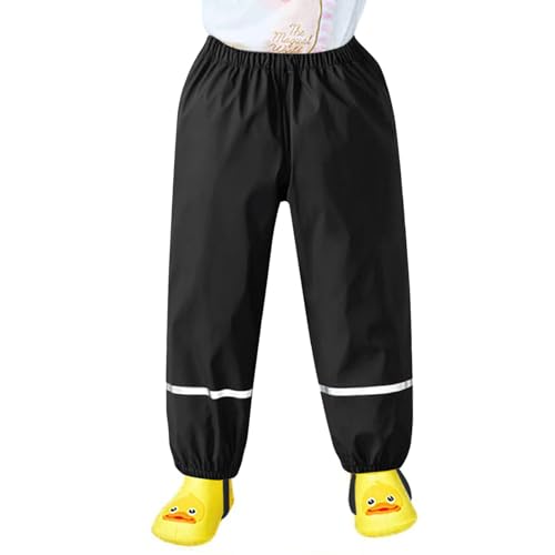 Regenhose Kinder Einfarbig ohne Latz Outdoor-Regen-Hosen 100% Wasserdicht Winddicht Matschhose für Mädchen Jungen Leicht Atmungsaktiv Buddelhose elastische Taille Gurt-Hose mit Bündchen 2-12 Jahre Regenhose Kinder Einfarbig ohne Latz Outdoor-Regen-Hosen 100% Wasserdicht Winddicht Matschhose für Mädchen Jungen Leicht Atmungsaktiv Buddelhose elastische Taille Gurt-Hose mit Bündchen 2-12 Jahre von Generic