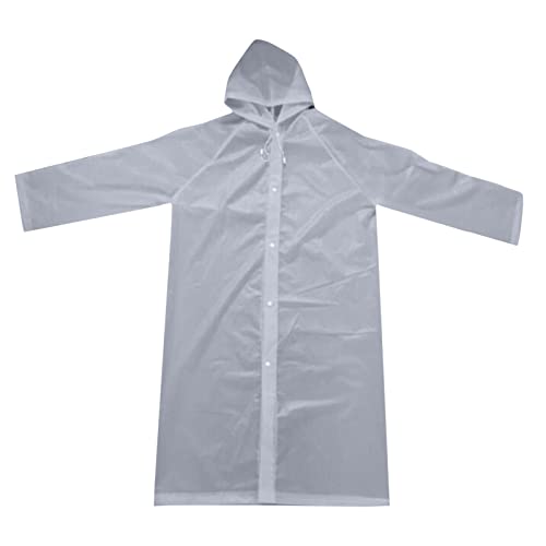 Regenjacke Damen Herren Wasserdicht Grosse Groessen Wiederverwendbare Regenmantel Leichte Raincoat Dünne Transparent Regencape Festival Rain Coat Regen Poncho Regenschutz Faltbar Regenponcho von Generic