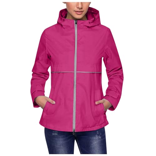 Regenjacke Damen Wasserdicht,Regenjacke Damen Fahrradjacke Regenmantel Leicht Jacke Softshelljacke Mit Kapuze Windbreaker Funktionsjacke Übergangsjacke Atmungsaktiv Große Größen Outdoorjacke Regenjacke Damen Wasserdicht,Regenjacke Damen Fahrradjacke Regenmantel Leicht Jacke Softshelljacke Mit Kapuze Windbreaker Funktionsjacke Übergangsjacke Atmungsaktiv Große Größen Outdoorjacke von Generic