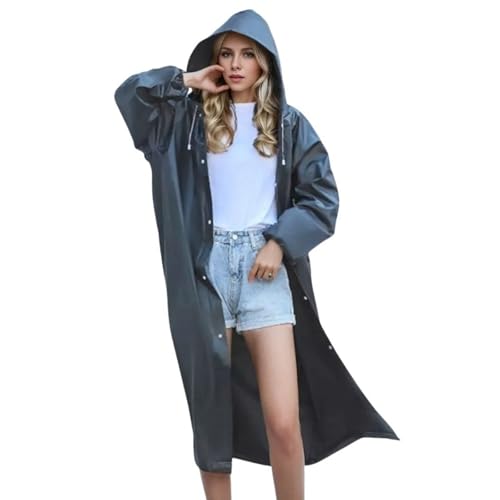Regenjacke Damen wasserdicht durchsichtig regenponcho Festival lang leicht Regenmantel regencape Wiederverwendbar Erwachsene Fahrrad Regenjacken Regenanzug für Wandern Radfahren Camping und Reisen Regenjacke Damen wasserdicht durchsichtig regenponcho Festival lang leicht Regenmantel regencape Wiederverwendbar Erwachsene Fahrrad Regenjacken Regenanzug für Wandern Radfahren Camping und Reisen von Generic