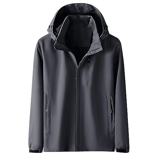 Regenjacke Herren Leicht Outdoorjacke Herren Grün Wanderjacke Herren Wasserdicht Freizeitjacken mit Reißverschluss Softshelljacke für Herren mit Kapuze L XL 2XL 3XL 4XL 5XL 6XL 7XL Regenjacke Herren Leicht Outdoorjacke Herren Grün Wanderjacke Herren Wasserdicht Freizeitjacken mit Reißverschluss Softshelljacke für Herren mit Kapuze L XL 2XL 3XL 4XL 5XL 6XL 7XL von Generic
