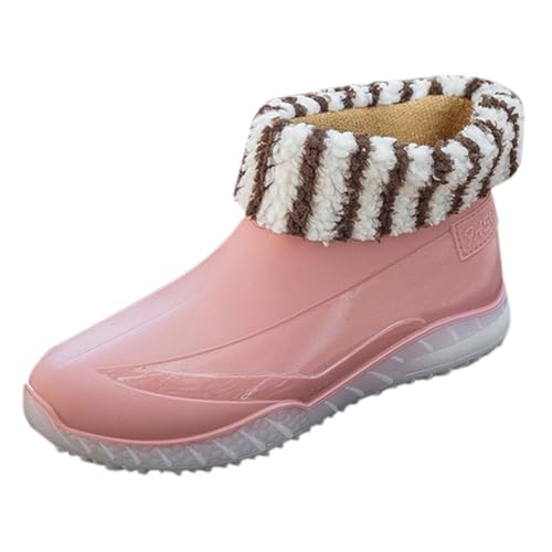 Regenschuhe Herren Festival Barfuß Gummistiefel Atmungsaktiv Hiking Boots rutschfeste Galoschen Praktisch Gefüttert Für Gartenarbeit Landwirtschaft Angeln von Generic