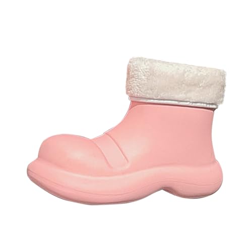 Regenstiefel Unisex Halbhoch Barfuß Gummistiefel Weitschaft Kurzschaft Boots Arbeitsschuhe Halbhoch Stiefel Erwachsene Gemustert Spaziergang Mit Dem Hund von Generic