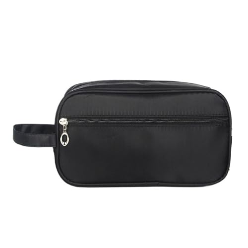 Reise Herren Kosmetiktasche Kulturbeutel Organizer Frauen Lagerung Make-Up Fall Make-Up Handtasche(Black) von Generic