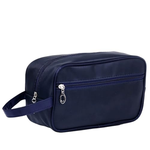 Reise Herren Kosmetiktasche Kulturbeutel Organizer Frauen Lagerung Make-Up Fall Make-Up Handtasche(Dark Blue) von Generic