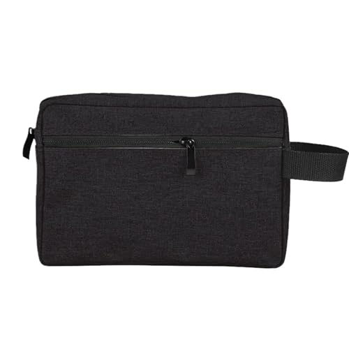 Reise-Kulturbeutel for Männer und Frauen, Kosmetik-Make-up-Organizer, Beauty-Waschbeutel, Handtasche(Black) von Generic