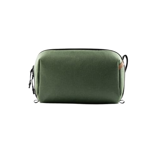 Reise-Kulturtasche Herren Business Pouch Organizer Case Tragbare Aufbewahrungstasche Gadget Bag for die Reise(Green) von Generic