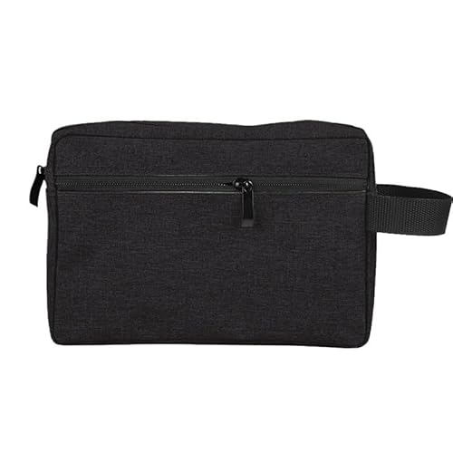 Reise-Kulturtasche for Herren, große Kapazität, tragbare Reise-Kosmetiktasche for Männer und Frauen, Beauty-Waschbeutel(Black) von Generic