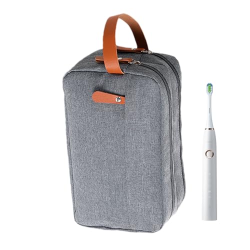 Reise-Organizer für Herren, Organizer für Badezimmerartikel | Zweischichtiges Rasierzubehör mit Griff für Reisen, Grau, Se référer au descriptif, Siehe Beschreibung von Generic