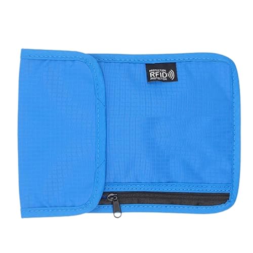 Reisedokumentenhalter, Portemonnaie | Anti-Entmagnetisierung Reisepasshülle Reisebrieftasche - Taschendiebstahlsichere Reisepass-Organizer-Hülle mit verstellbarem Umhängeband für unterwegs Reisedokumentenhalter, Portemonnaie | Anti-Entmagnetisierung Reisepasshülle Reisebrieftasche - Taschendiebstahlsichere Reisepass-Organizer-Hülle mit verstellbarem Umhängeband für unterwegs von Generic