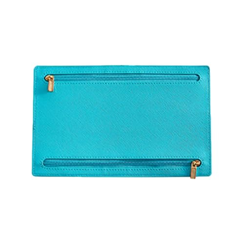 Reisepass-Geldbörse – Schlanke Reisepass-Geldbörse Aus PU-Leder Mit 4 Reißverschlüssen, Reisepass-Geldbörse | Reisepass-Umschläge, Stilvolle Reisebrieftasche Für Mädchen von Generic