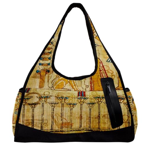 Reisetasche,Herren Sporttasche,Damen Sporttasche,Sporttasche,Ägyptisches Stammes Retro Kunstmuster von Generic