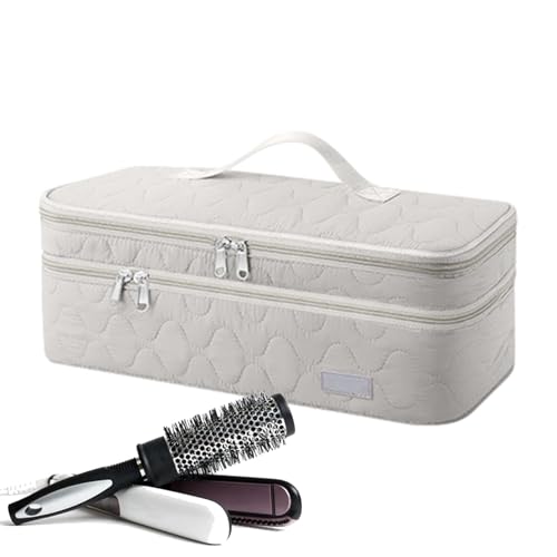 Reisetasche für Haarwerkzeuge, hitzebeständiger Haartrockner und Organizer für Lockenwickler, Organizer für Reisen, Urlaub für Bräute, Töchter, Ehefrauen von Generic