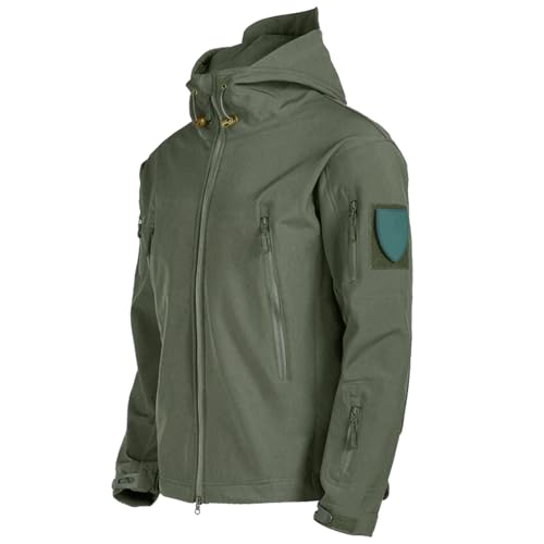 Reißverschluss Jacke für Herren - Sommerjacke Herren Windjacke Herren Leicht Sommer Revers Lang Mantel Spleiß-Komfort Sonnenschutz-Eisseide Outdoor-Freizeit-Cardigan-Jacken von Generic