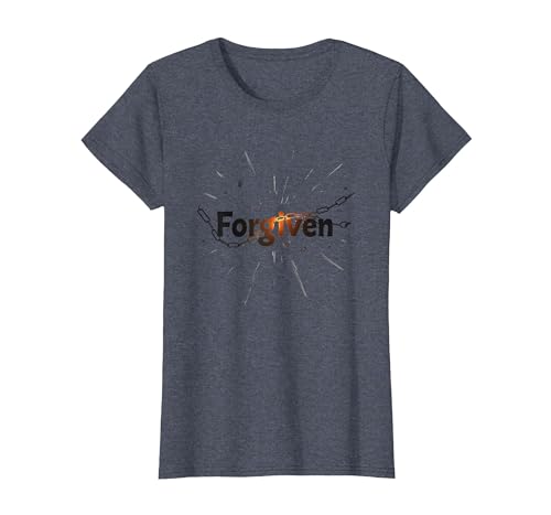 Religiöse inspirierende Grafik für Männer T-Shirt, Damen, Blau Meliert, XS Religiöse inspirierende Grafik für Männer T-Shirt, Damen, Blau Meliert, XS von Generic
