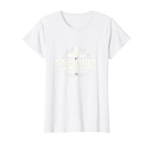 Religious Warrior for Christ Faith Bekleidung für Männer T-Shirt, Damen, Weiß, XS von Generic