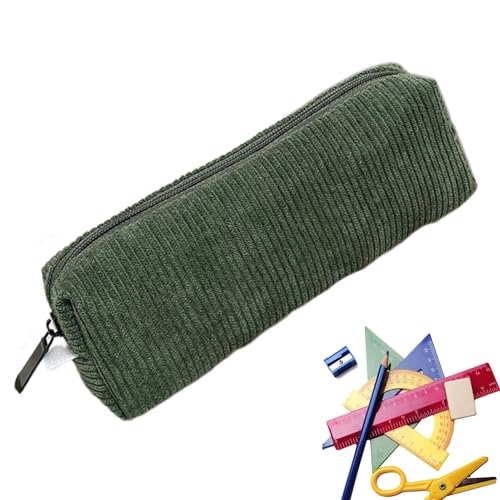 Retro Federmäppchen - Ästhetisches Federmäppchen | Große Kapazität Gerippter Samt Schreibwarenetui | Mehrzweck-Federmäppchen | Großes Federmäppchen | Waschbares Federmäppchen | Tragbares Federmäppchen Retro Federmäppchen - Ästhetisches Federmäppchen | Große Kapazität Gerippter Samt Schreibwarenetui | Mehrzweck-Federmäppchen | Großes Federmäppchen | Waschbares Federmäppchen | Tragbares Federmäppchen von Generic