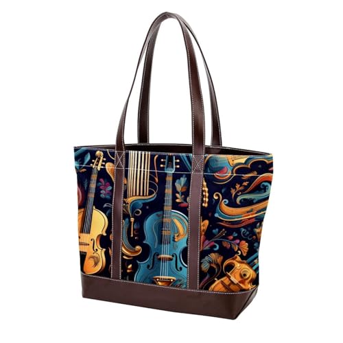 Retro Instruments-974 modische gewaschene strapazierfähige Ledergeldbörse für Damen, mit Tragegriff oben, mit Taschen, Reißverschluss von Generic