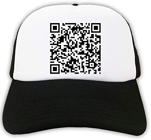 Rick Roll QR Code Funny Meme Graphic Trucker Cap von Generic