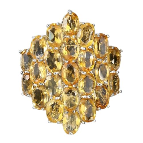 Ring 925 Silber natur Zitrone r 20, Single Ring 925 Silber natur Zitrone r 20, Single von Generic