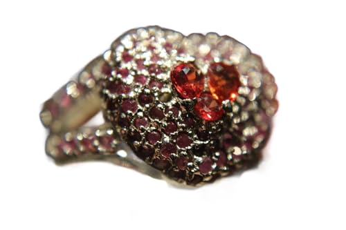 Ring Silber 925 Saphir Rubine r 15, Single Ring Silber 925 Saphir Rubine r 15, Single von Generic