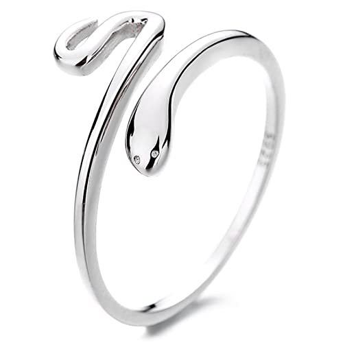 Ring aus 925er Sterlingsilber für Frauen, Hochzeit, Verlobungsring, personalisiertes Design, verstellbare Öffnung, Geschenke zum Muttertag von Generic
