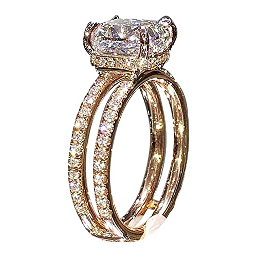 Ringe Männer Anime Ring Retro Persönlichkeit Mode Temperament offener gemeinsamer Ring Valentinstagsgeschenk Ringe Partnerringe Blau (Gold, F) von Generic