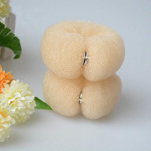 Ringhaarrolle DIY Snap Ring Lock Tool Haarreifen Haarreif(Beige,Einheitsgröße) von Generic