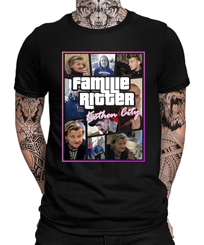 Ritter Familie Fun Shirt – Lustiges Kult-Familien Motiv, TV Klassiker, Geschenkidee, T-Shirt für Fans der Kult-Familie Herren Männer T-Shirt von Generic