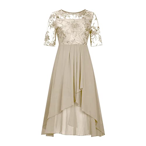 Rockabilly Kleid Pinkes Kleid Mit Glitzer Kleid Mit Glitzer Oberteil Abendkleid Lagenlook Festliche Kleider Kurz Sommerkleid Lang Midi Abendkleider Standesamt Kleid Weiß Spitze Kleid Strick von Generic