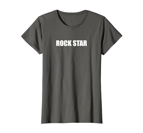 Rockstar T-Shirt, Damen, Anthrazit, XS von Generic