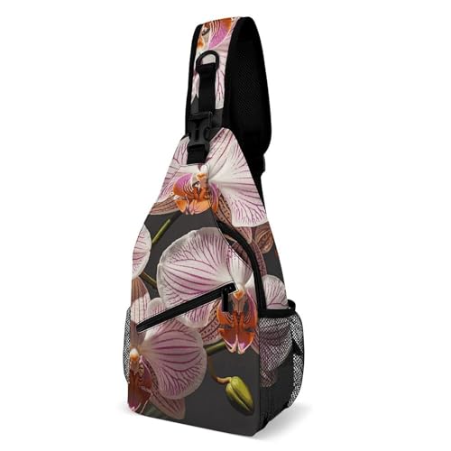 Rucksack Ophelia Orchidee Multipurpose Brusttasche Elegant Sporttasche Für Laufen Herren Outdoorsport 19X39Cm von Generic