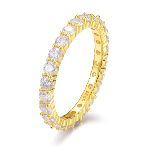 S925 Reines Silber Moissanite Herren und Damen 3Mm Modischer Ring S925 Reines Silber Moissanite Herren und Damen 3Mm Modischer Ring von Generic