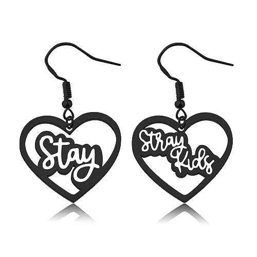 SKZ Ohrringe Stray Kids Fan Merch Stay Stray Kids, Edelstahl von Generic